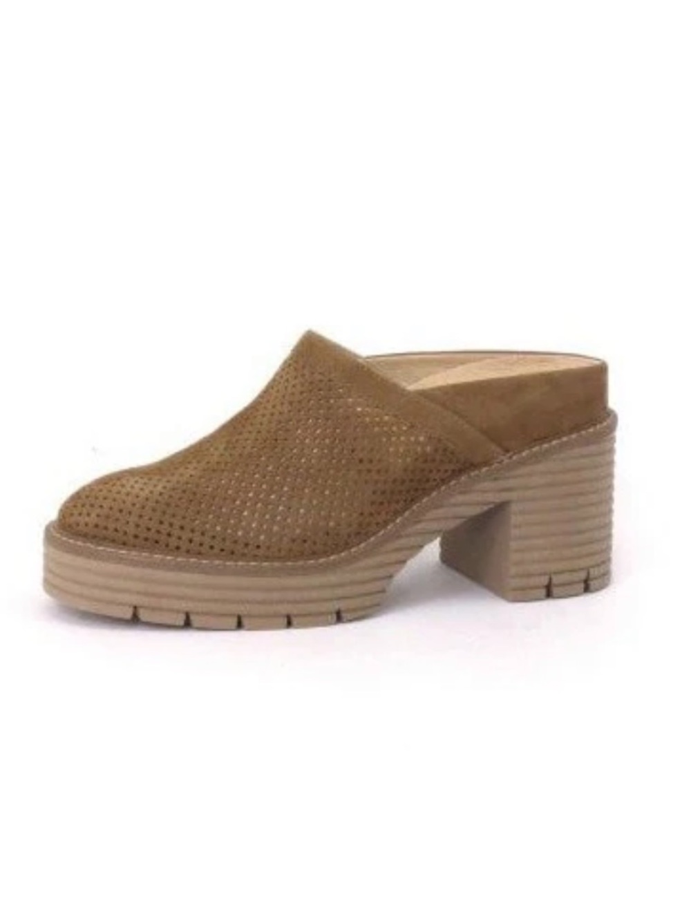SoftWaves Mansi Clog Heel in Cognac size 40